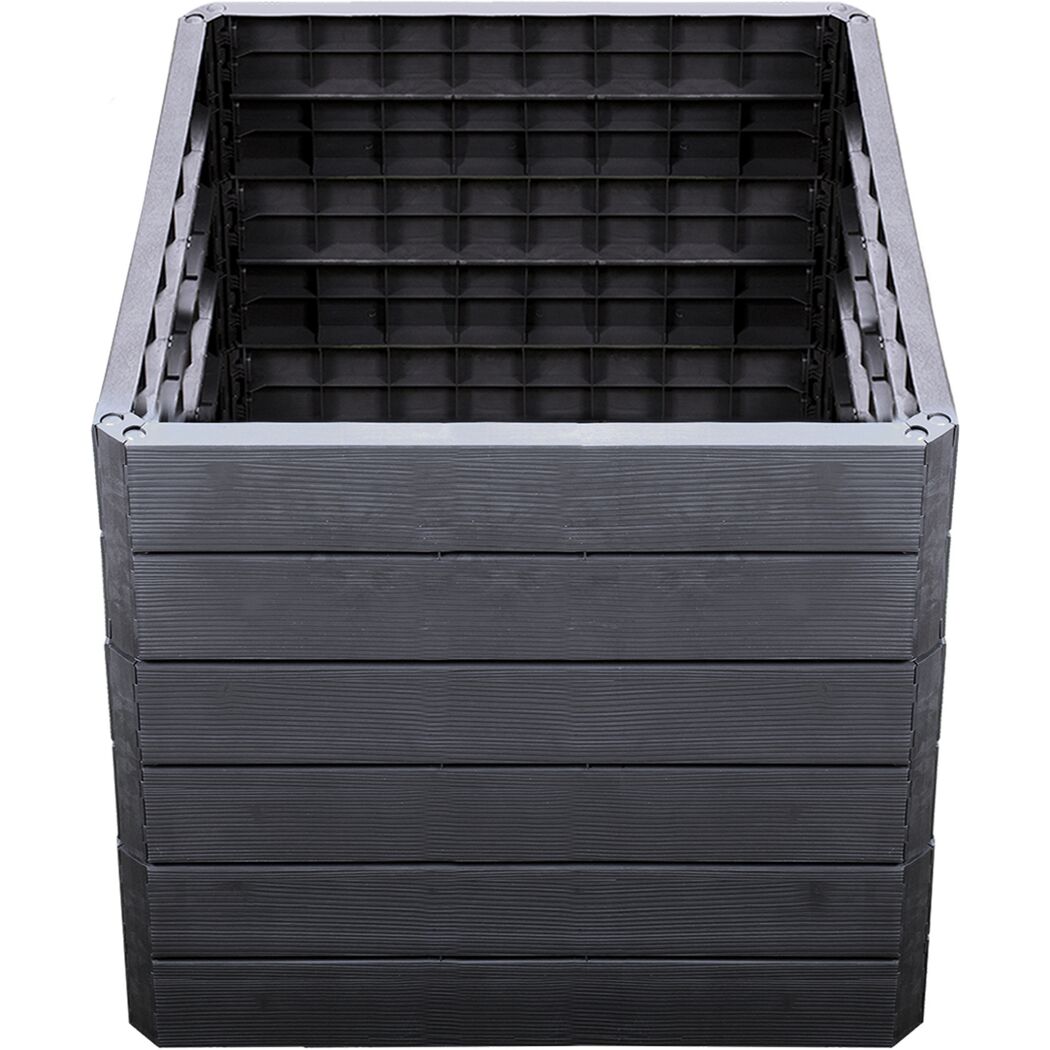 Leeres Hochbeet ERGO QUADRO L 75 Wood