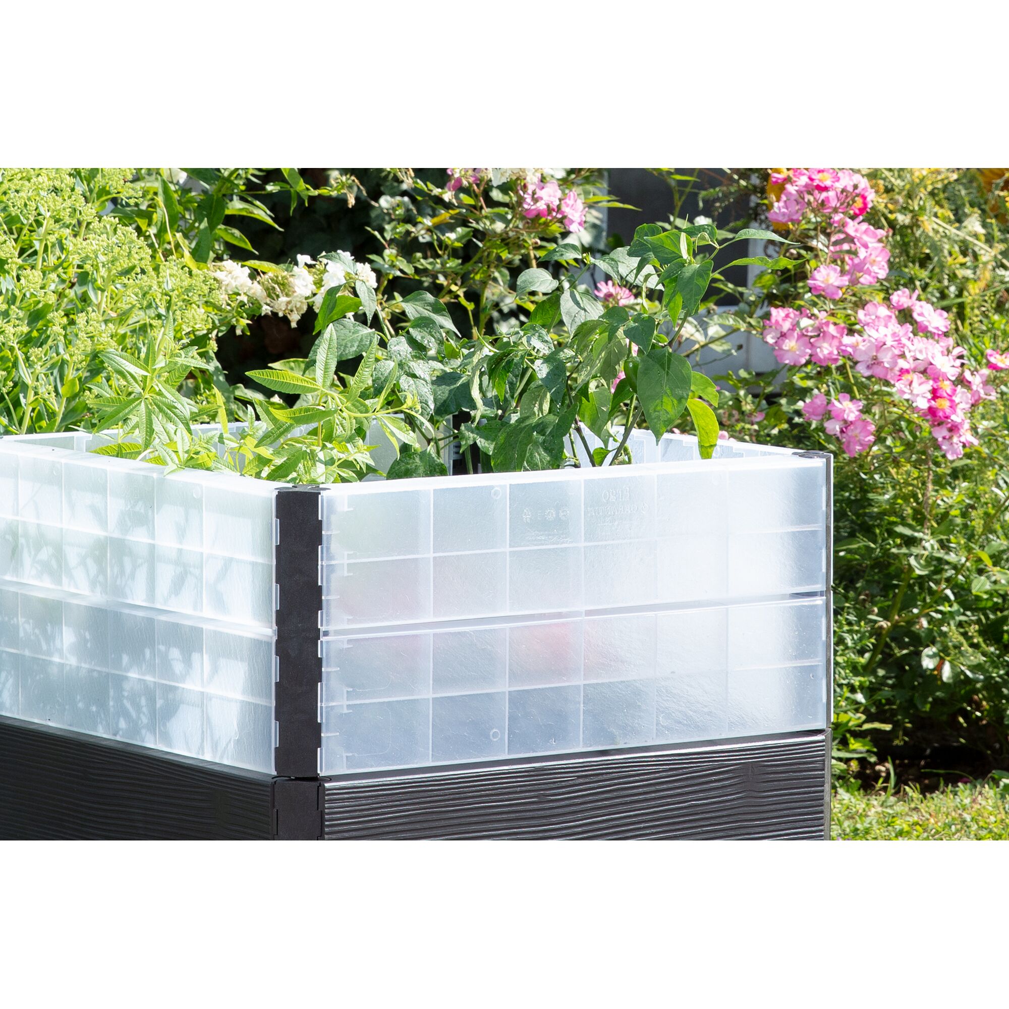 Hochbeet Ergo Quadro Turbo S 50 Wood