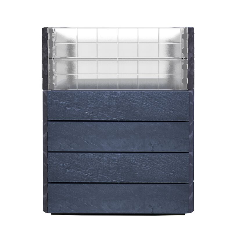 Hochbeet ERGO QUADRO Turbo M 75 Stone