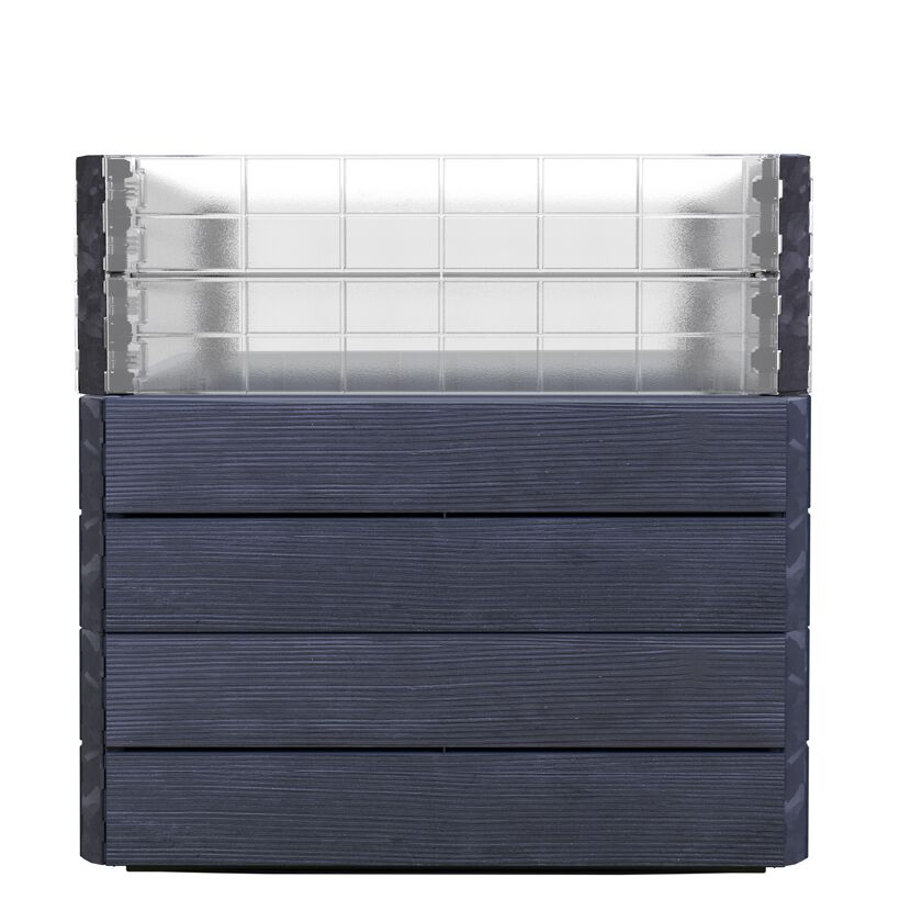 Hochbeet ERGO QUADRO Turbo L 75 Wood