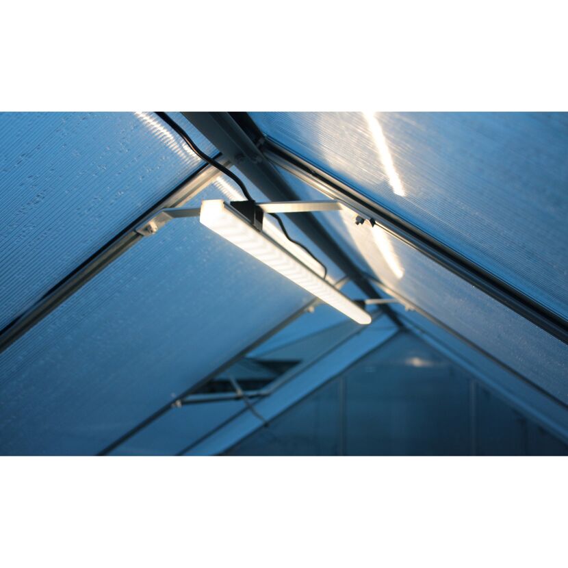 LED-Pflanzenleuchte im Gewächshaus