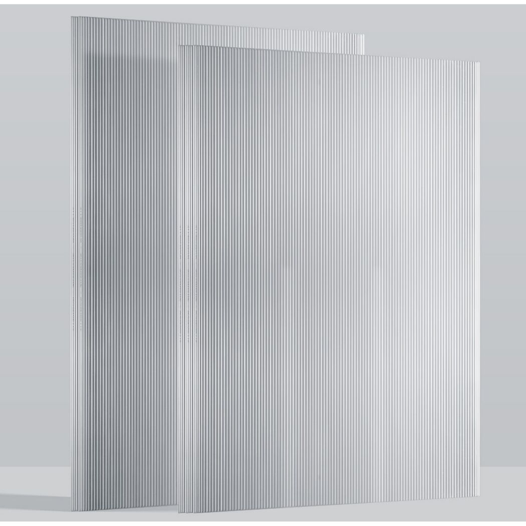 Geripptes Plexiglas