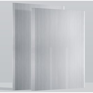 Hohlkammerplatten Gewächshaus 'Ergänzungsset 1' transparent 6 mm, 5-teilig