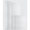 Gerippte Platten aus Acrylglas