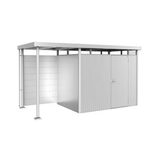 Rückwand für Seitendach Größe S zu Gerätehaus 'HighLine' Größe H2-H5 silber-metallic