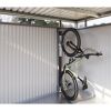 Fahrradhalter dunkelgrau-metallic für Gerätehaus