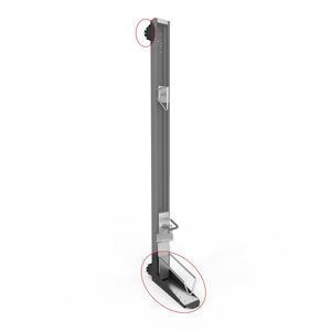 Schwenkvorrichtung für Fahrradlift 'BikeLift' dunkelgrau-metallic