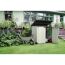 Aufbewahrungsbox Store It Out Max beige im Garten