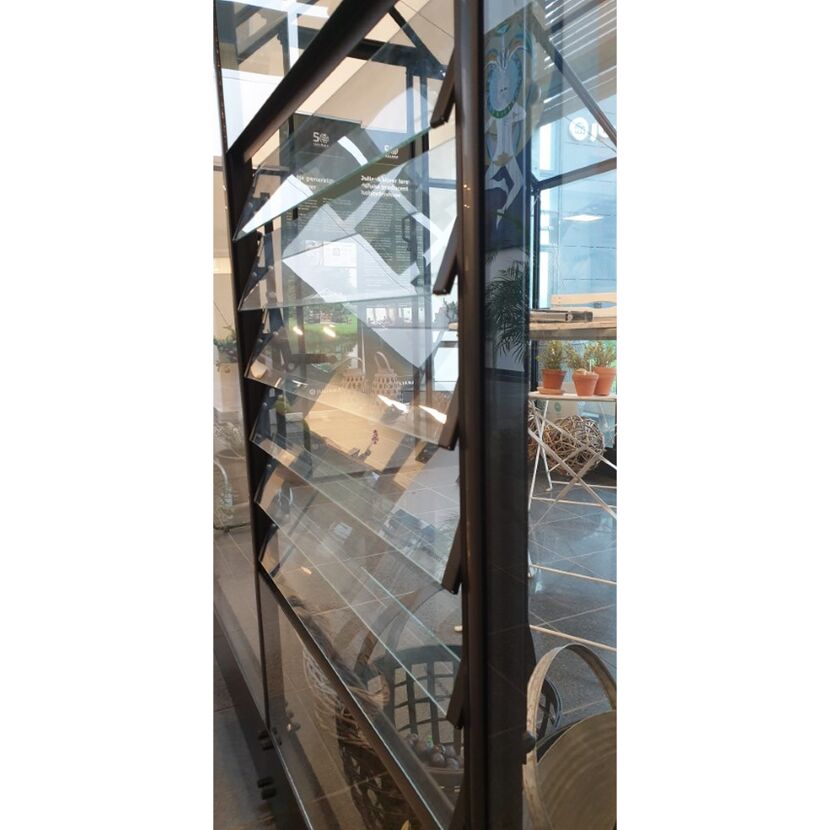 Lamellenfenster für GWH Qube