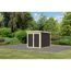 Fahrradgarage terragrau 162 x 216 cm