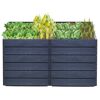 Hochbeet Stone ERGO QUADRO 2L 75 bepflanzt