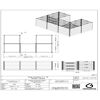 Bauplan Hochbeet Ergo Quadro UL 75