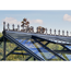 Verkleinertes Bild von Dachfirstverzierung für Gewächshaus Orangerie schwarz 15,1 m²