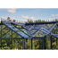 Verkleinertes Bild von Dachfirstverzierung für Gewächshaus Orangerie schwarz 21,5 m²