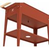 Hochbeet 'Barcelona' rostrot Metall 85 x 50 x 80 cm