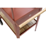Verkleinertes Bild von Hochbeet mit Dach 'Expert' rostrot Metall 85 x 50 x 150 cm