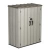 Geräteschrank dunkelgrau Kunststoff 1,51m³ 70 x 136 x 172 cm