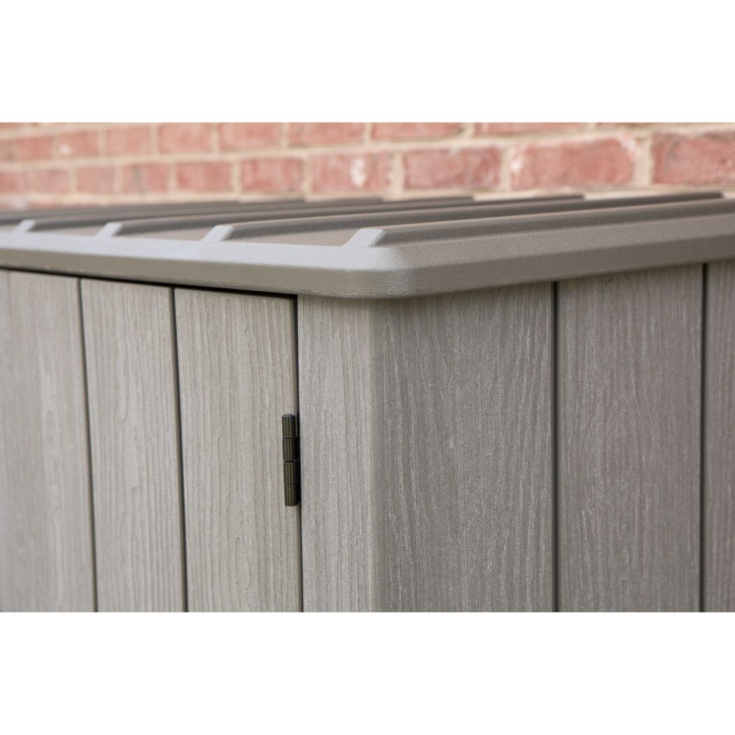 Geräteschrank dunkelgrau Kunststoff 1,51m³ 70 x 136 x 172 cm