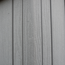 Verkleinertes Bild von Gerätehaus 'Terra' grau Holzoptik Kunststoff 356 x 213 x 228 cm