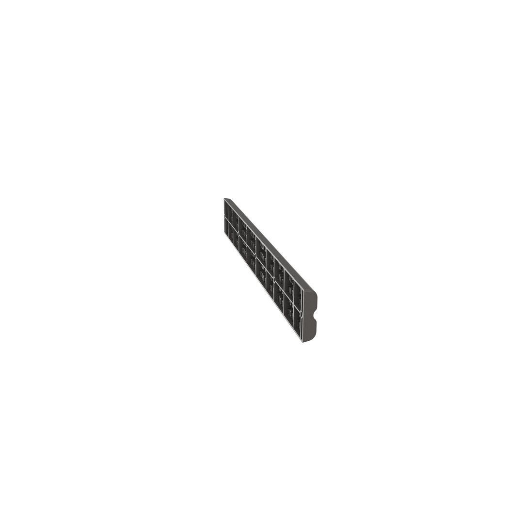 Werkzeugleisten-Set anthrazit 41 cm 2 Stück