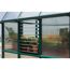 Seitliches Lamellenfenster für Gewächshaus Fensteröffner 59,6 x 63,9 cm