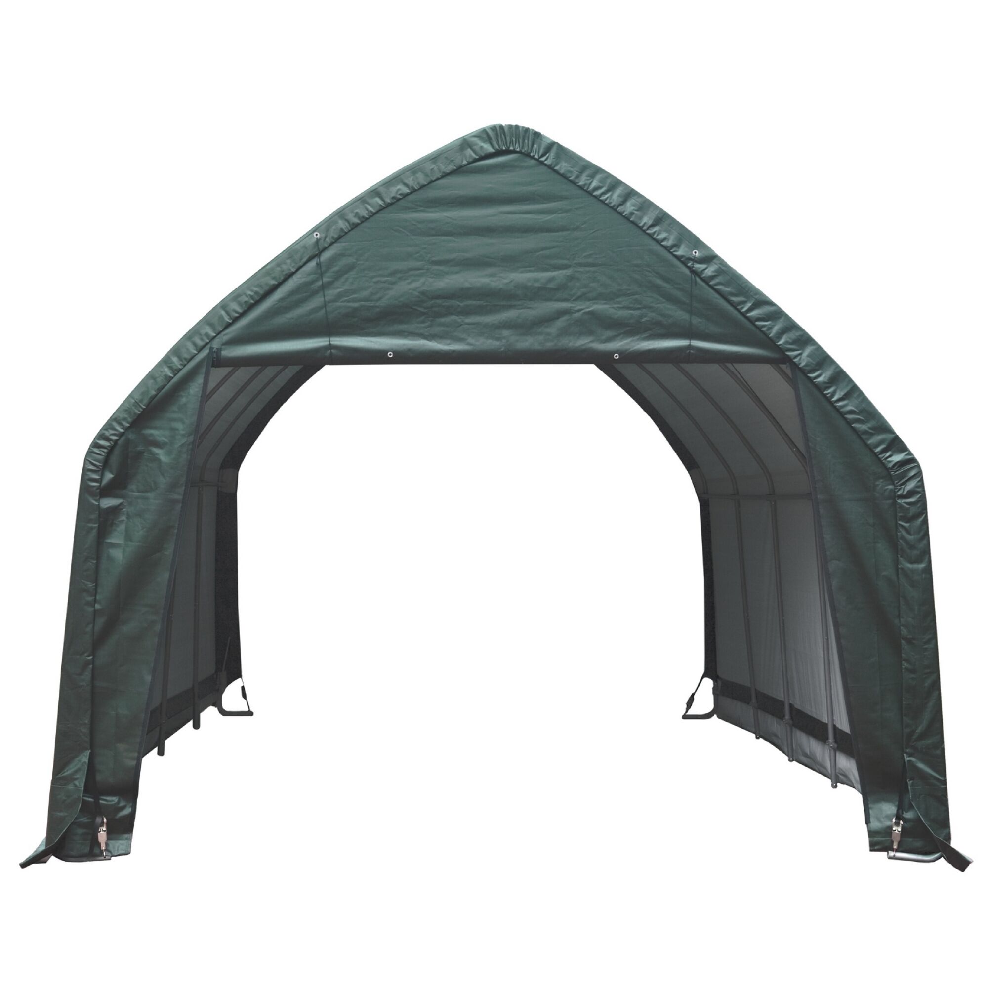 Grüne Garage-in-a-Box