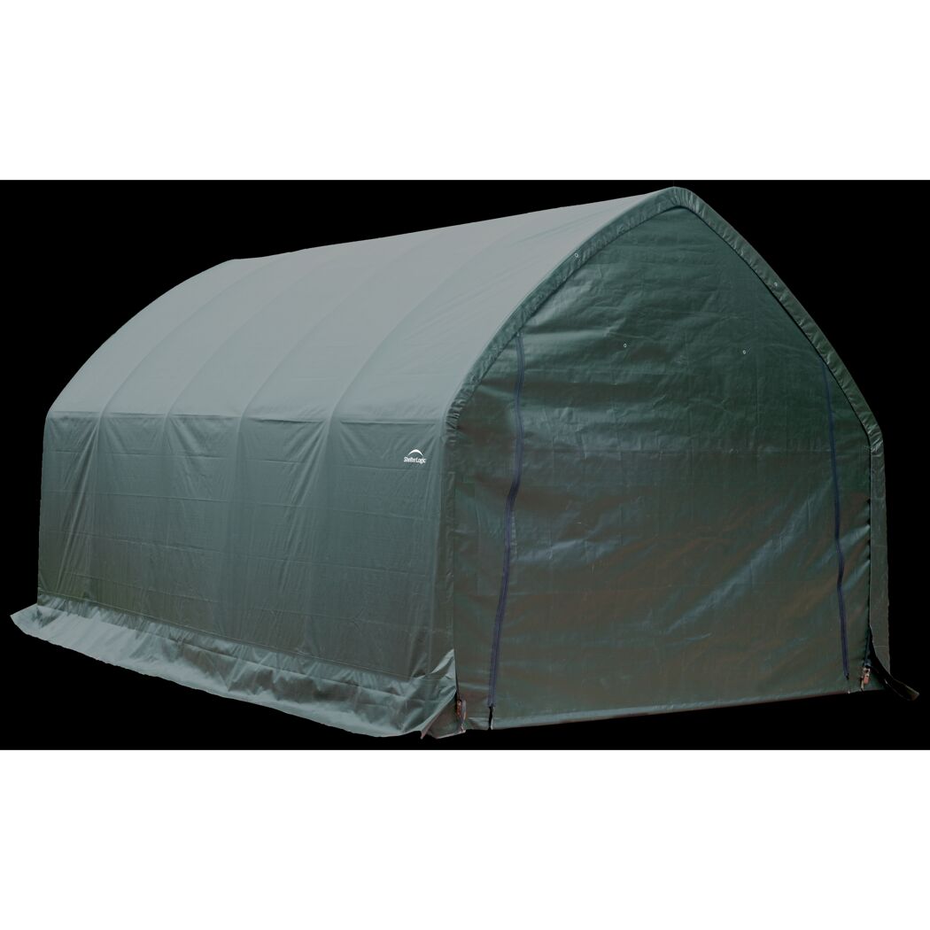 Grüne Garage-in-a-Box von ShelterLogic