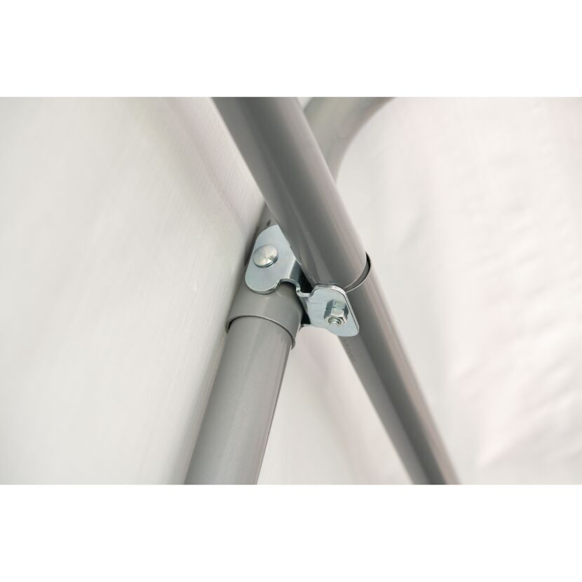 Zeltgarage 'Garage-in-a-Box' grau 18,3 m² 610 x 300 x 240 cm