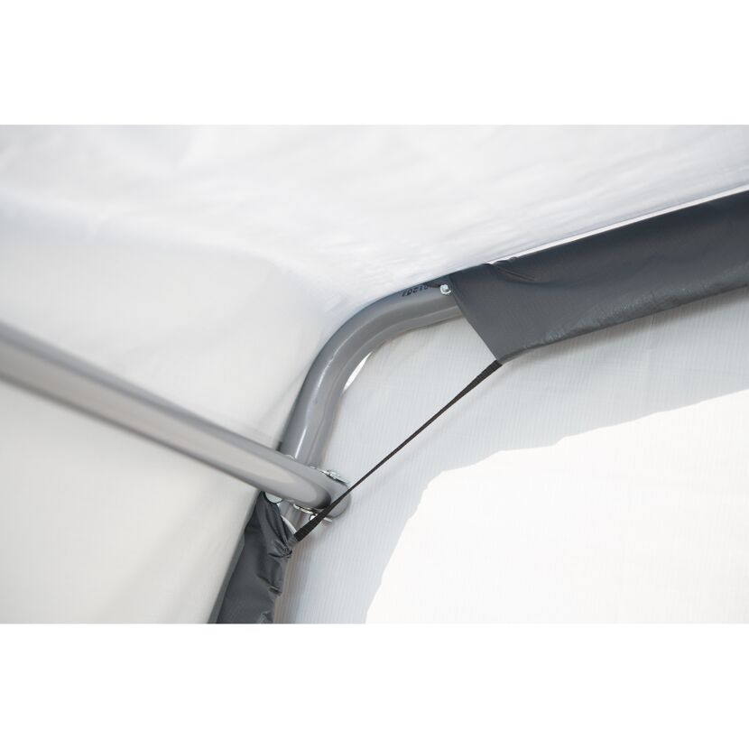 Zeltgarage 'Garage-in-a-Box' grau 18,3 m² 610 x 300 x 240 cm