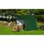 Zeltgarage 'Shed-in-a-Box' Polyethylen grün 180 x 180 x 180 cm