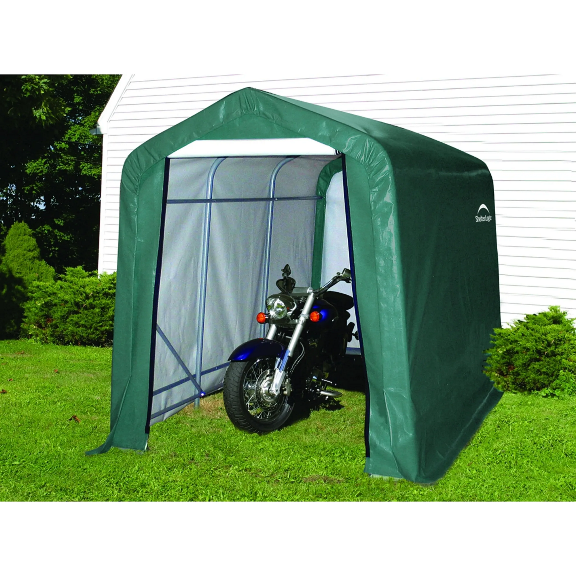 Zeltgarage 'Shed-in-a-Box' Polyethylen grün 180 x 180 x 180 cm