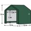 Zeltgarage 'Shed-in-a-Box' Polyethylen grün 180 x 180 x 180 cm