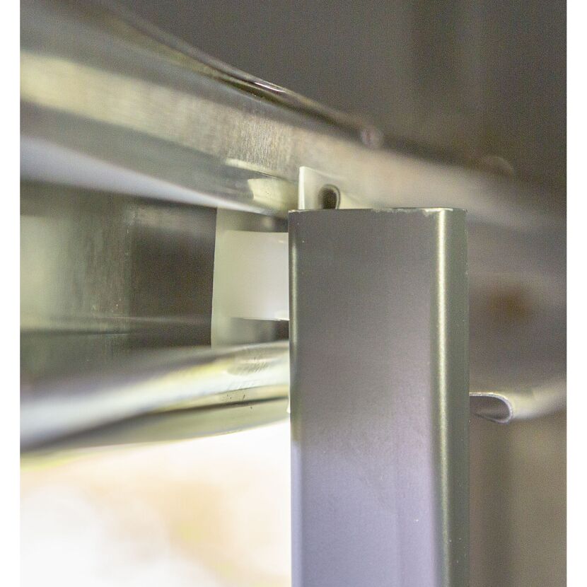 Metallschiene mit Kunststoffeinsatz