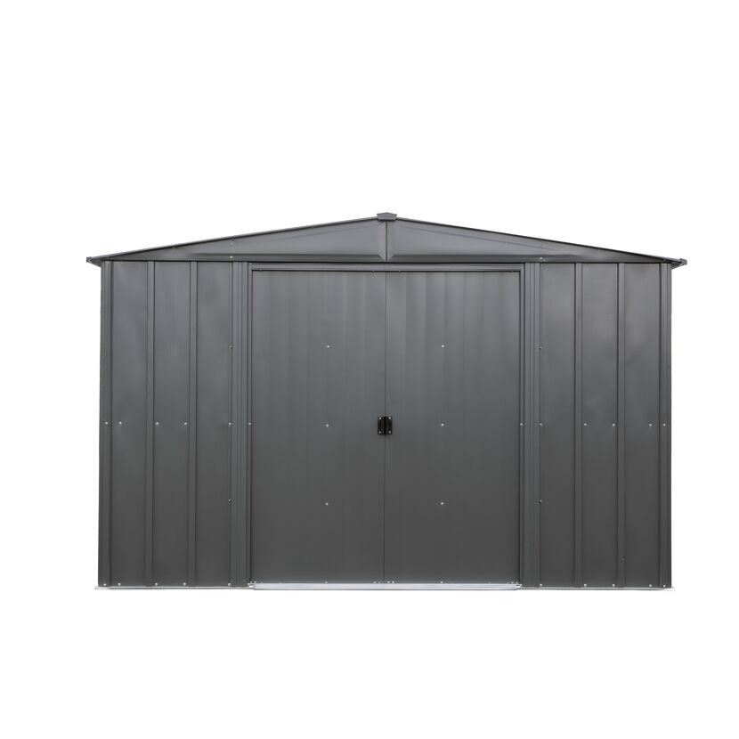 Gerätehaus '1010' grau Stahlblech 297 x 313 x 198 cm