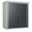 Geräteschrank 'Guardian D63' grau Stahl 98 x 172 x 187 cm