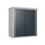 Geräteschrank 'Guardian D63' grau Stahl 98 x 172 x 187 cm