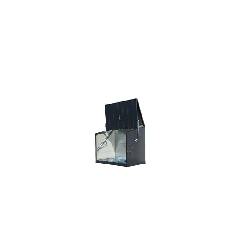 Gerätebox 'Stowaway' anthrazit Metall 136 x 88 x 112 cm