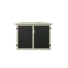 Fahrradgarage anthrazit Metall 200 x 203 x 158 cm