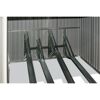 Fahrradgarage anthrazit Metall 200 x 203 x 158 cm