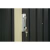 Fahrradgarage anthrazit Metall 200 x 203 x 158 cm