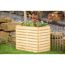 Hochbeet 'Asket M' Natur Holz 110 x 70 x 90 cm