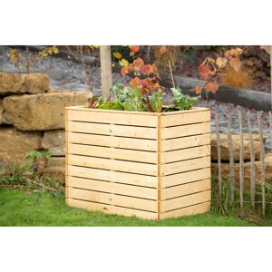Hochbeet 'Asket M' Natur Holz 110 x 70 x 90 cm