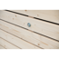 Hochbeet 'Asket M' Natur Holz 110 x 70 x 90 cm