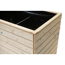 Hochbeet 'Asket M' Natur Holz 110 x 70 x 90 cm
