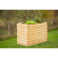 Hochbeet 'Asket L' Natur Holz 130 x 70 x 90 cm