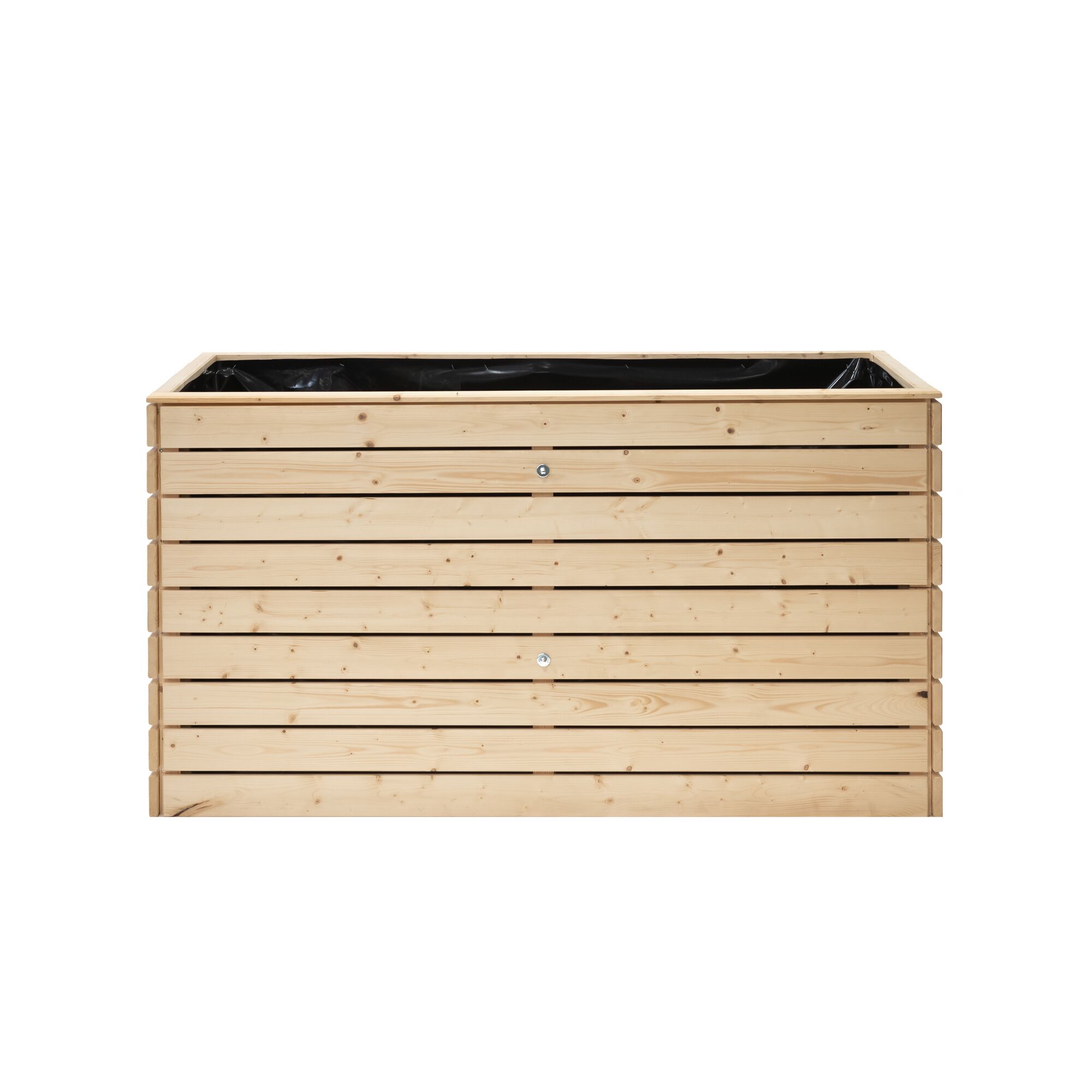 Hochbeet aus Fichtenholz, naturfarben