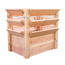 Hochbeet 'Premium' XL Lärchenholz naturfarben 66 x 73 x 91 cm