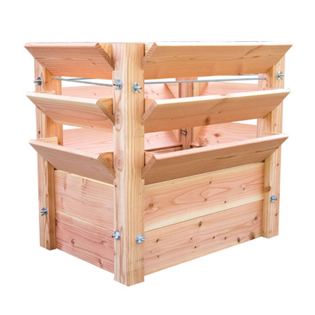 Premium Hochbeet L Natur