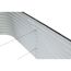 Hochbeet 'Oval Grow Faster' silbern Metall 80 x 240 x 82 cm