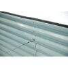 Hochbeet 'Oval Grow Faster' anthrazit Stahl Metall 80 x 240 x 82 cm